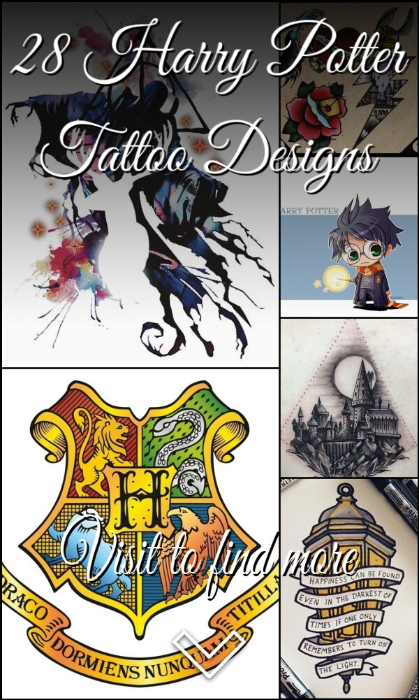 28 Harry Potter Tattoo Designs