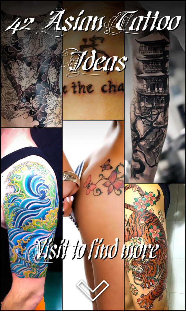 42 Asian Tattoo Ideas