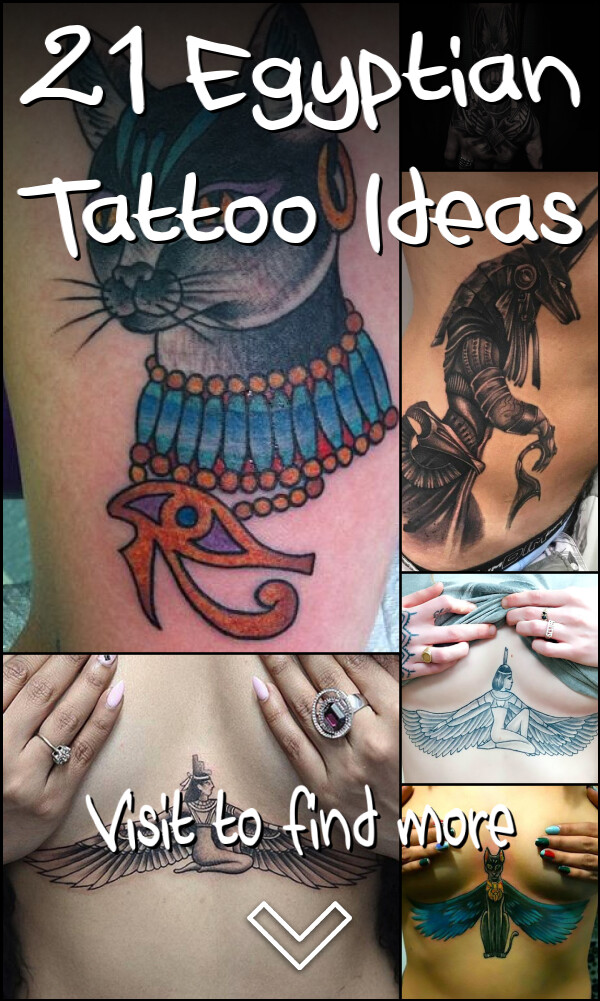 21 Egyptian Tattoo Ideas