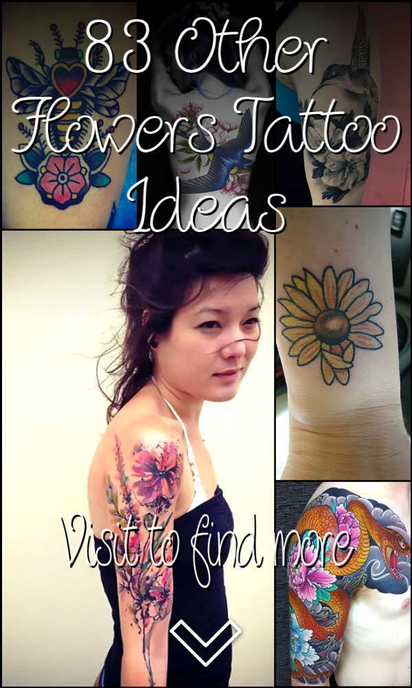 83 Other Flowers Tattoo Ideas