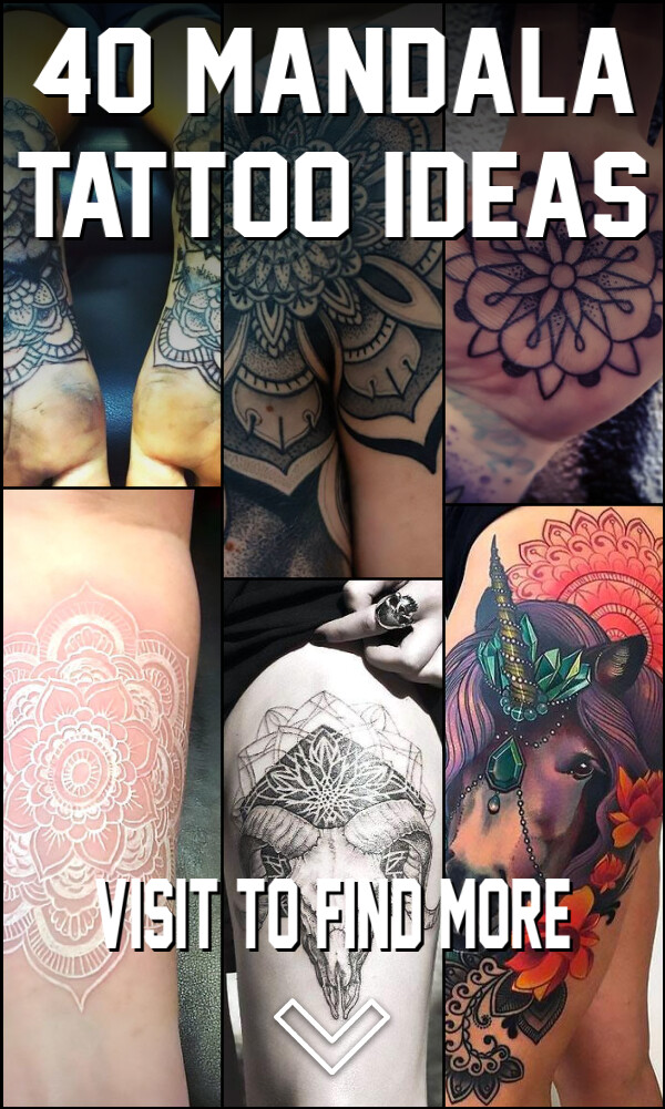 40 Mandala Tattoo Ideas