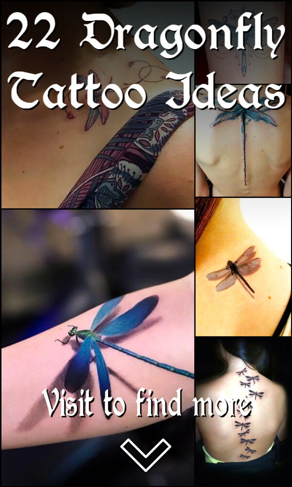 22 Dragonfly Tattoo Ideas