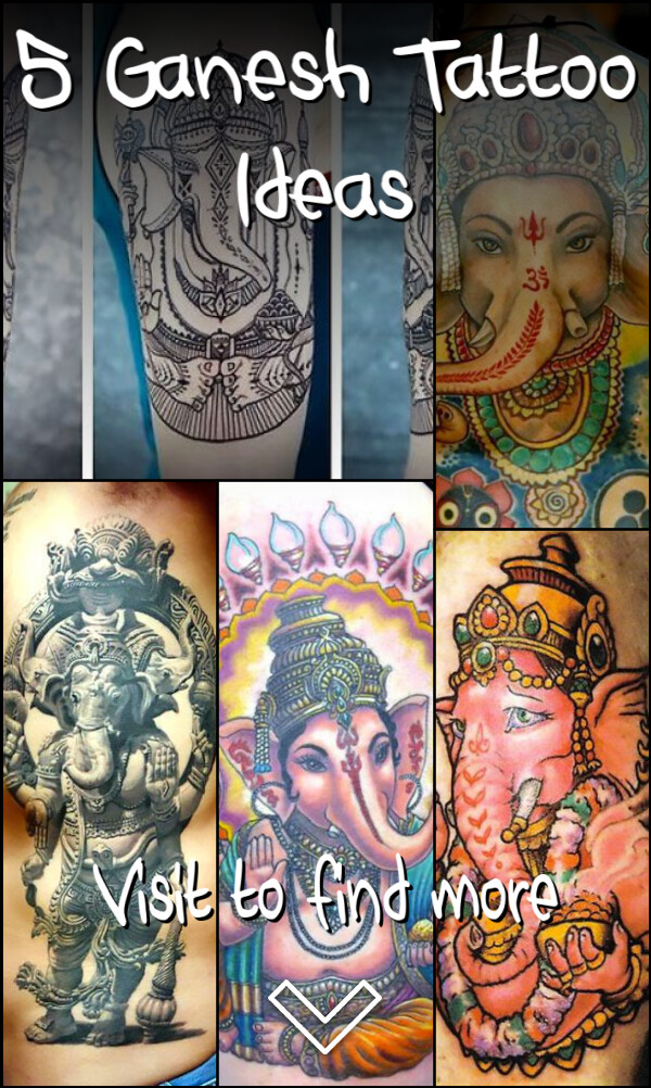 5 Ganesh Tattoo Ideas