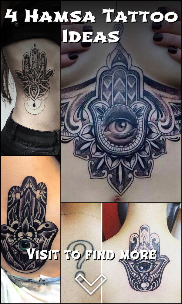 4 Hamsa Tattoo Ideas