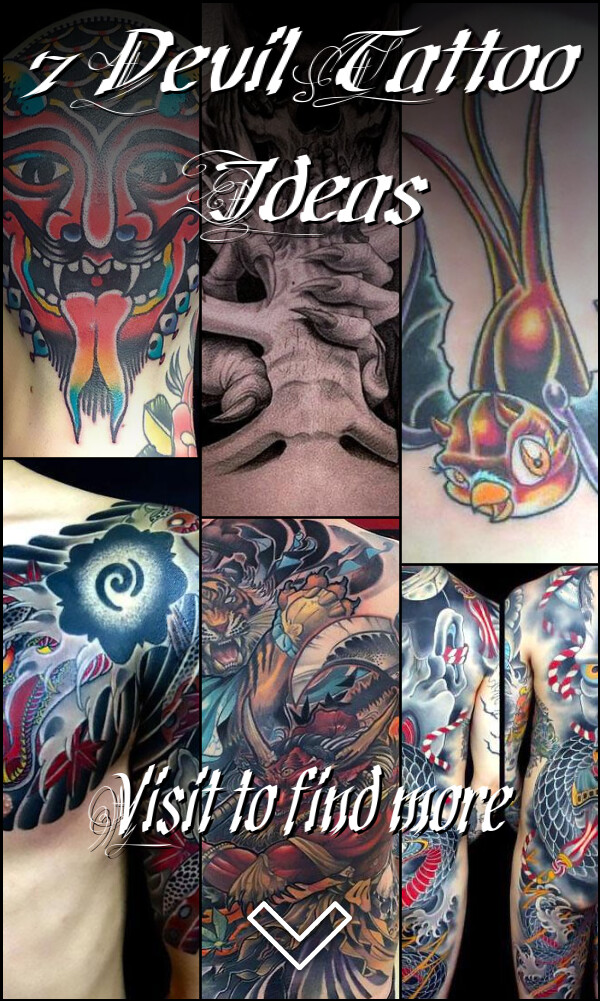 7 Devil Tattoo Ideas