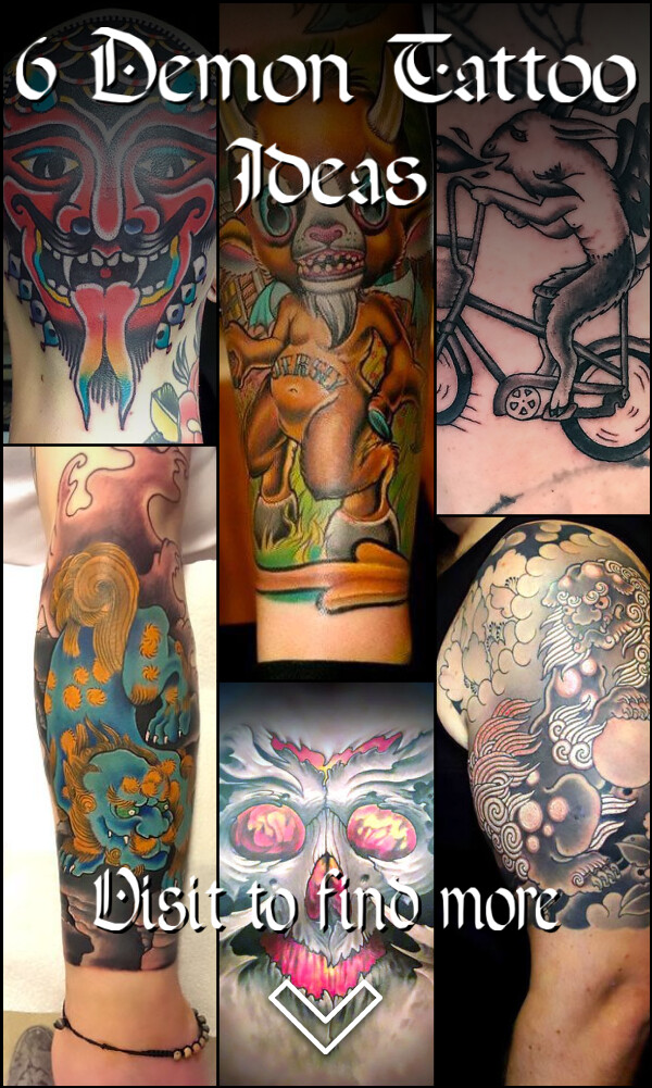 6 Demon Tattoo Ideas