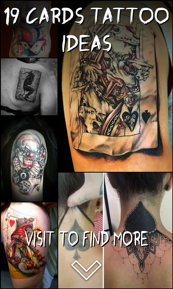 19 Cards Tattoo Ideas