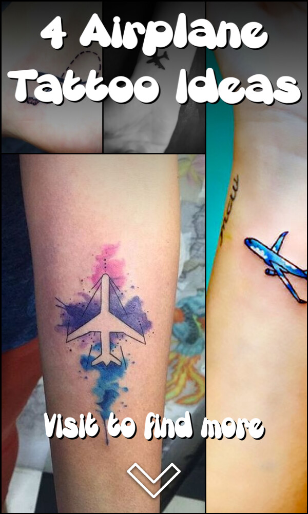 4 Airplane Tattoo Ideas