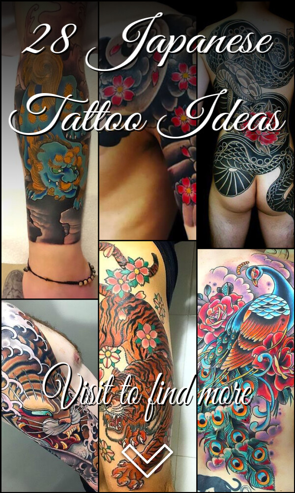 28 Japanese Tattoo Ideas