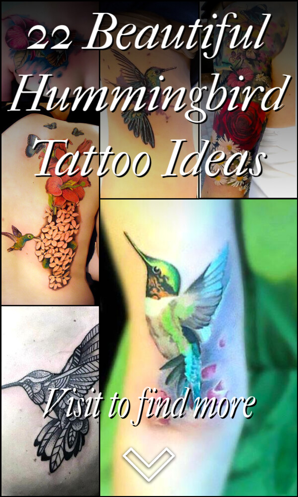 22 Beautiful Hummingbird Tattoo Ideas