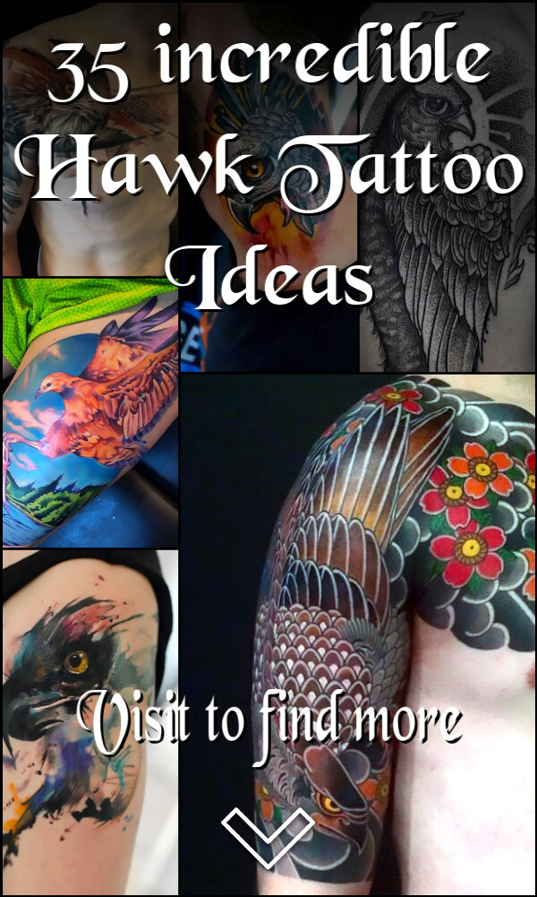 35 incredible Hawk Tattoo Ideas