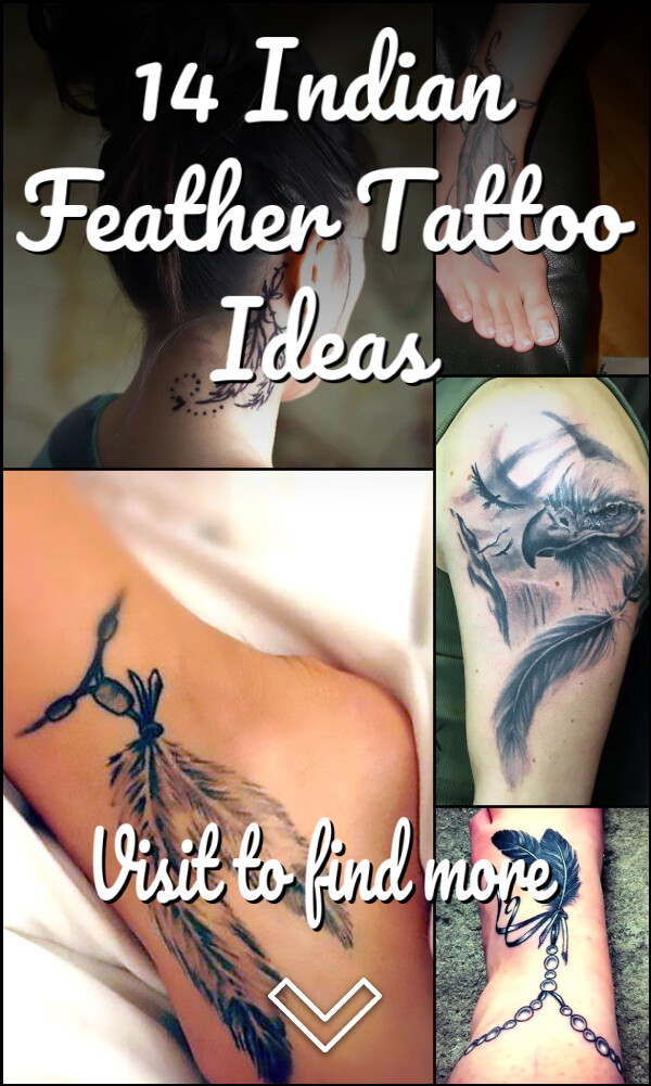 14 Indian Feather Tattoo Ideas