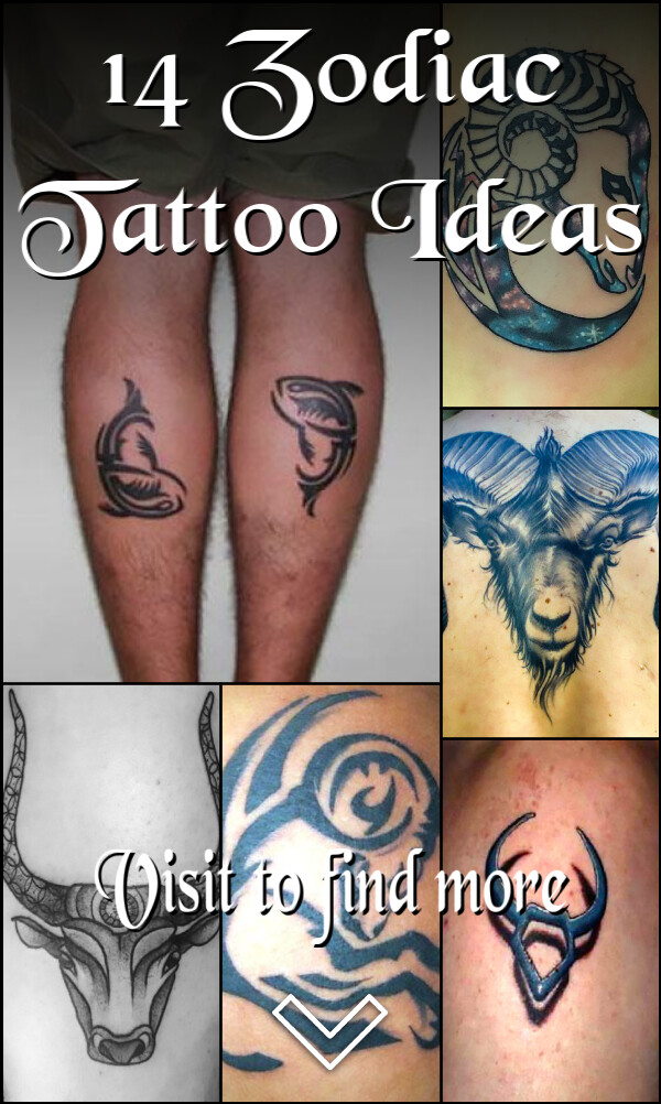 14 Zodiac Tattoo Ideas