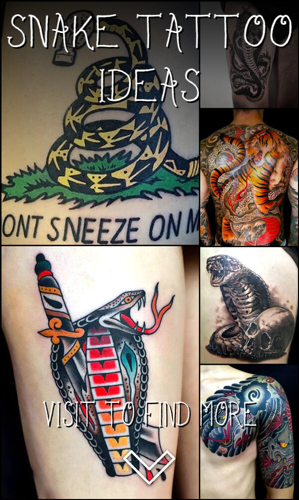 48 Snake Tattoo Ideas