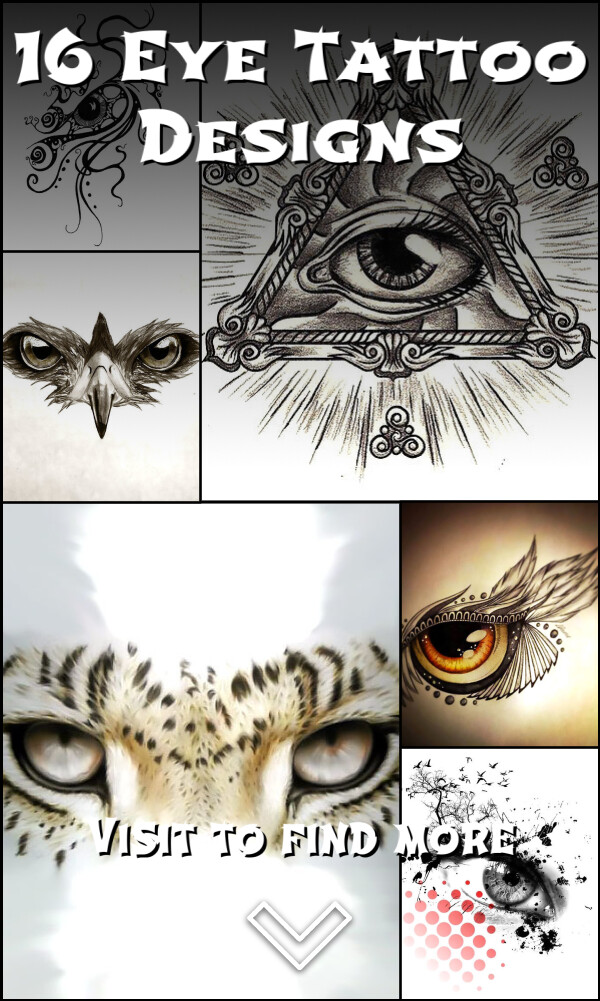 16 Eye Tattoo Designs