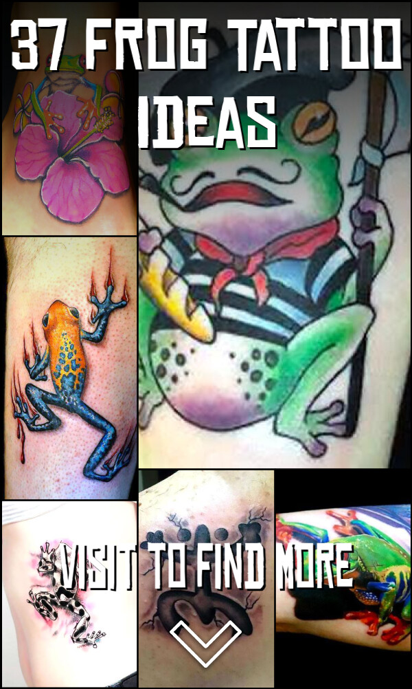 37 Frog Tattoo Ideas