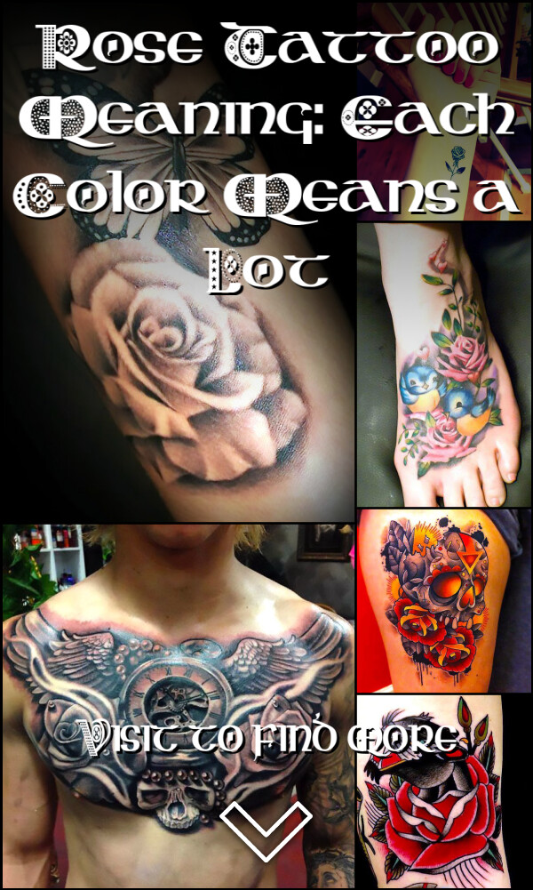 Rose Tattoo Meaning: Each Color Means a Lot