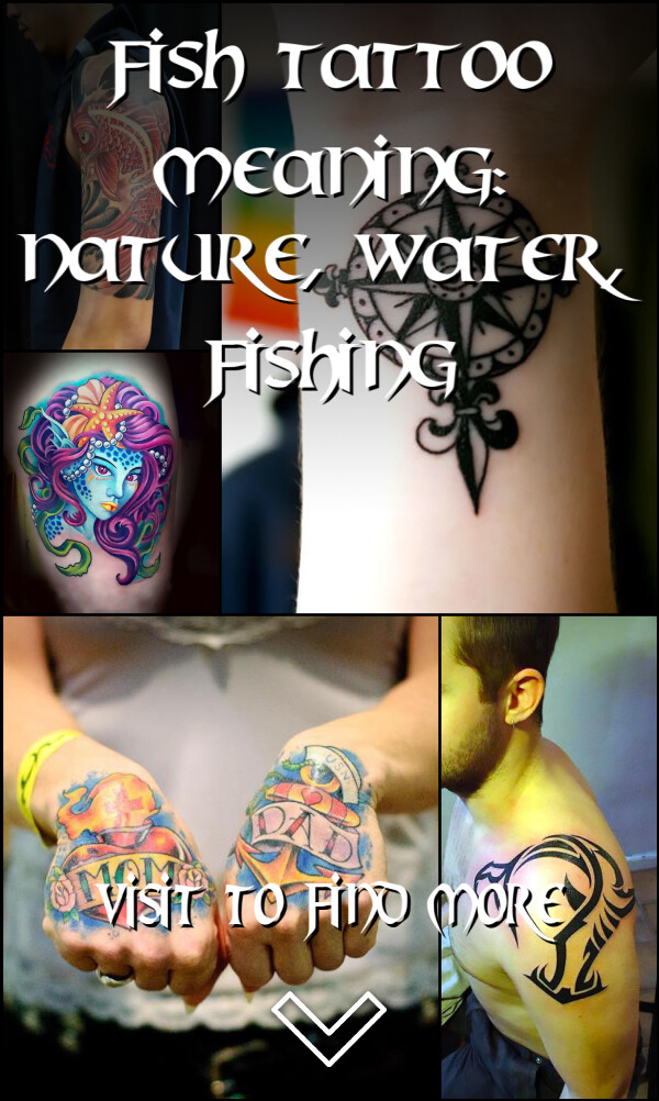 Fish Tattoo Meaning: Nature, Water, Fishing