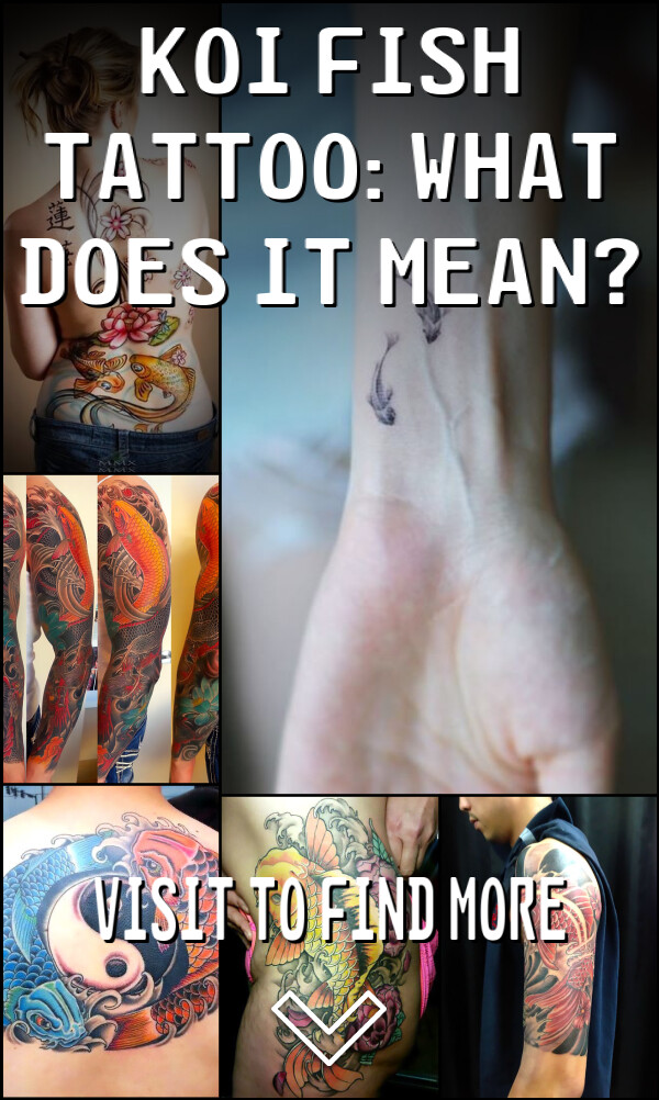 Koi Fish Tattoo: What Does It Mean?