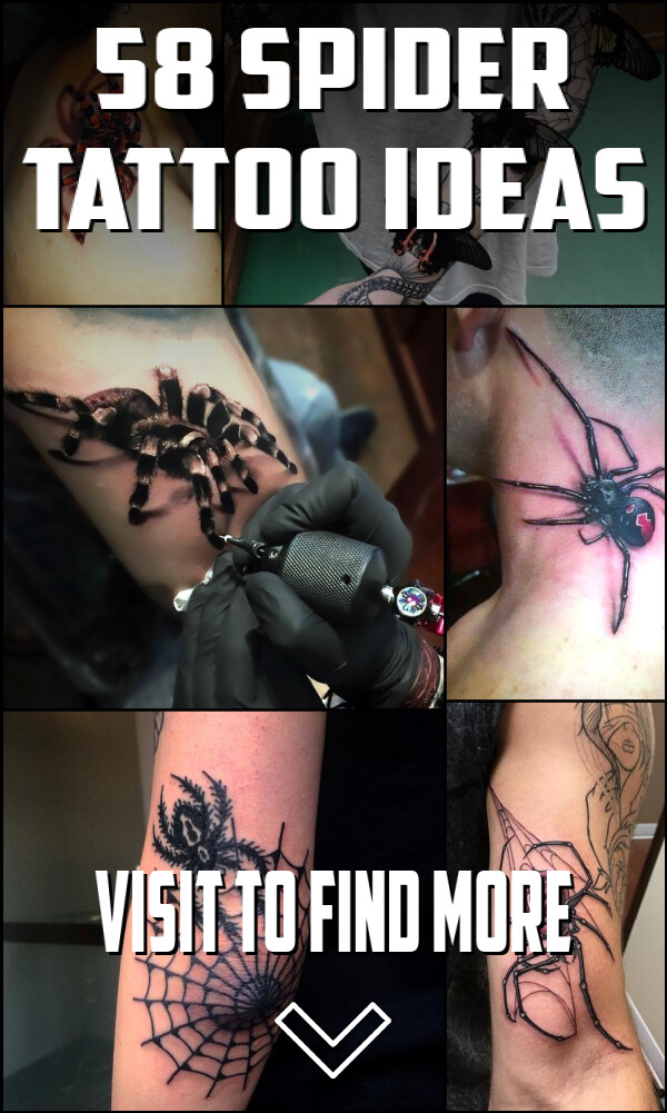 58 Spider Tattoo Ideas