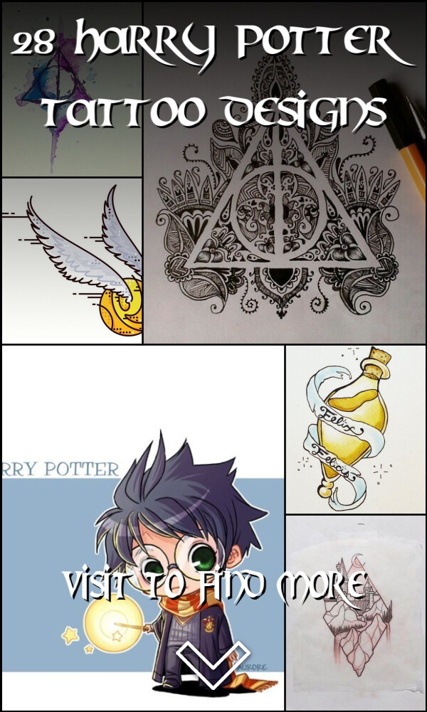 28 Harry Potter Tattoo Designs