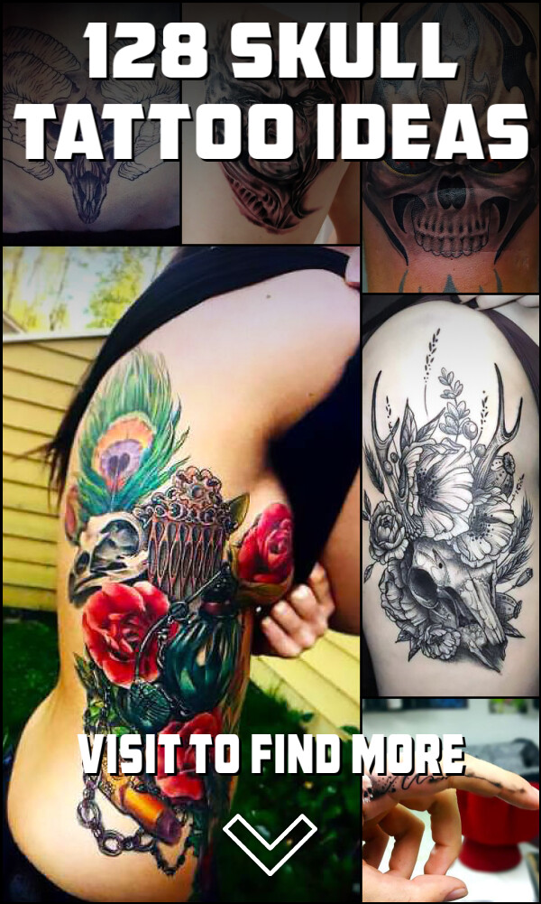 128 Skull Tattoo Ideas