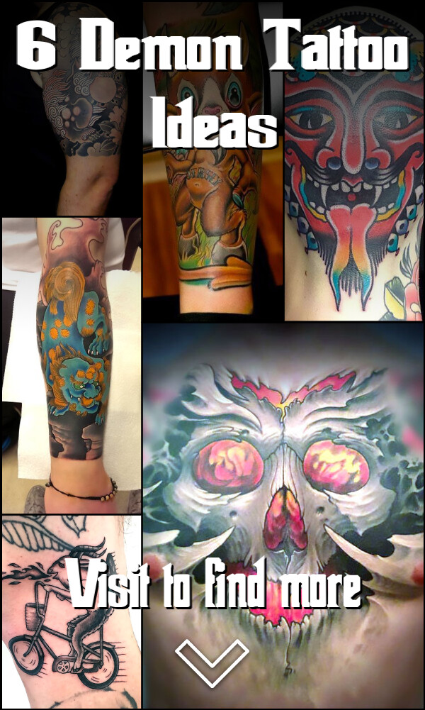 6 Demon Tattoo Ideas