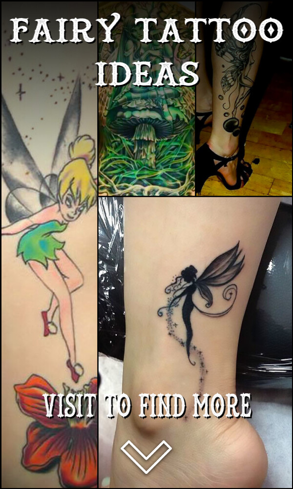 4 Fairy Tattoo Ideas