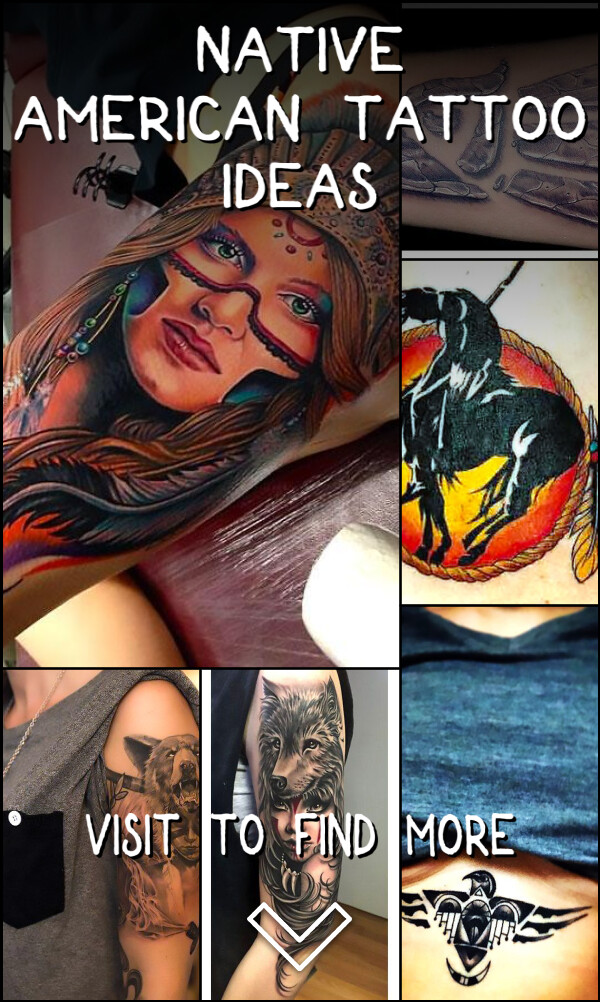 33 Native American Tattoo Ideas