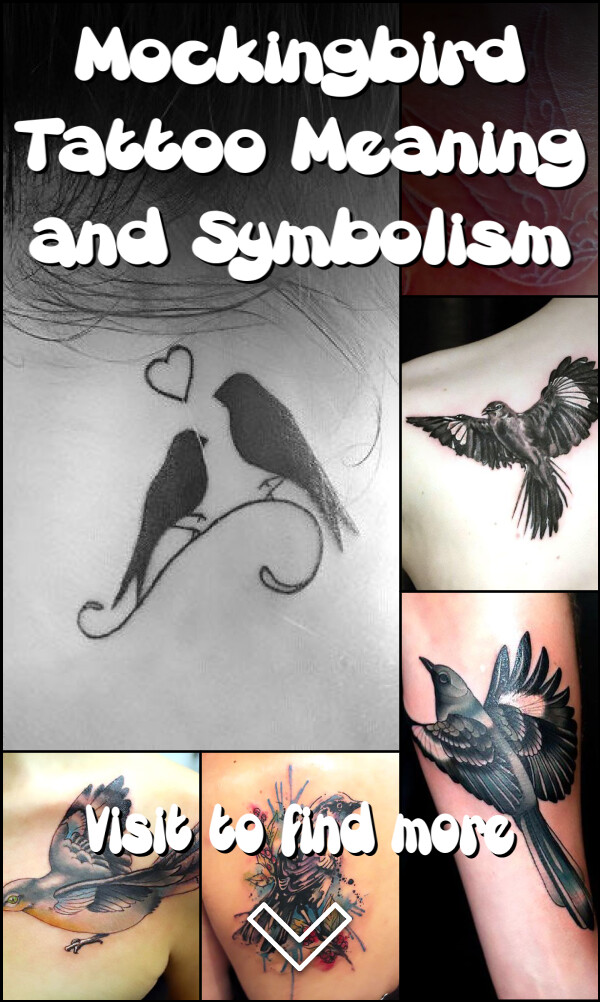 Mockingbird Tattoo Meaning and Symbolism