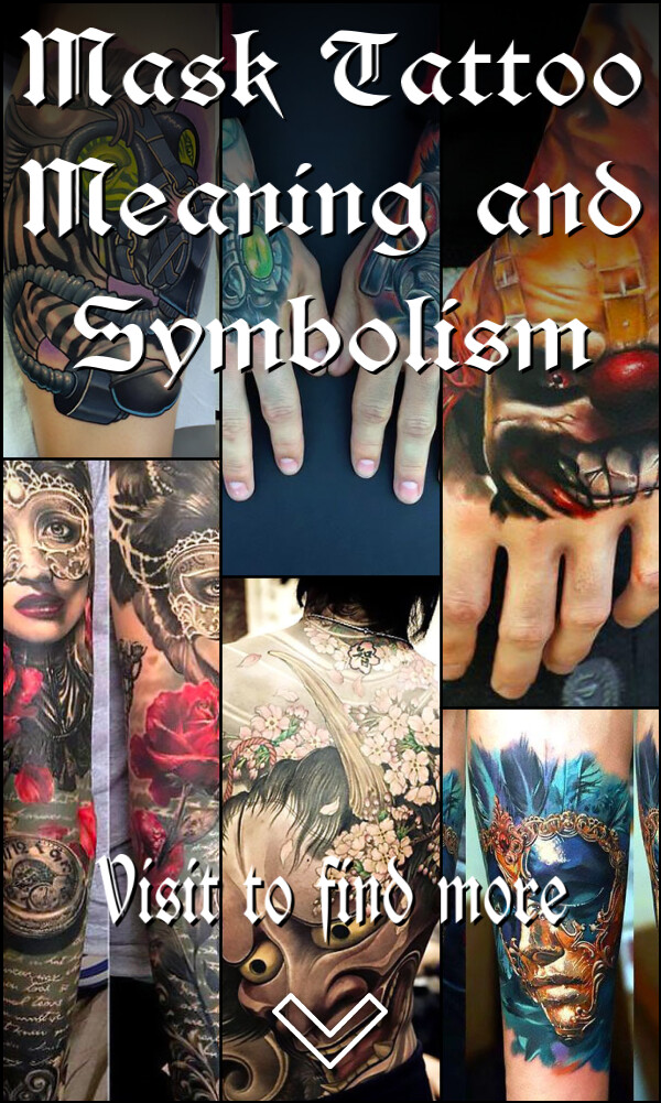 Mask Tattoo Meaning and Symbolism