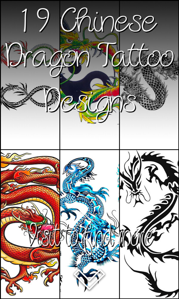 19 Chinese Dragon Tattoo Designs