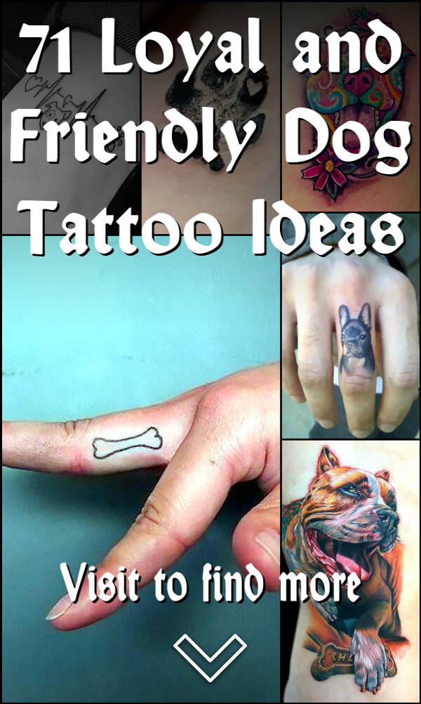 71 Loyal and Friendly Dog Tattoo Ideas