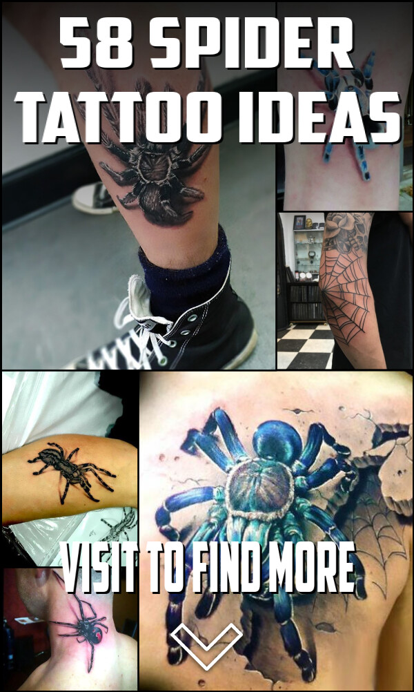 58 Spider Tattoo Ideas