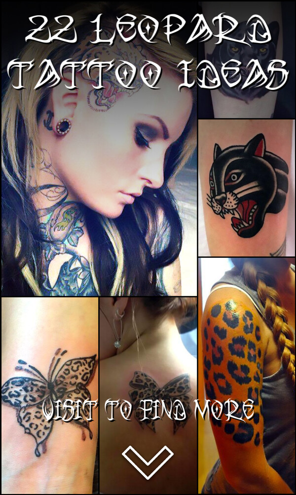 22 Leopard Tattoo Ideas