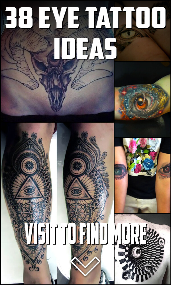 38 Eye Tattoo Ideas