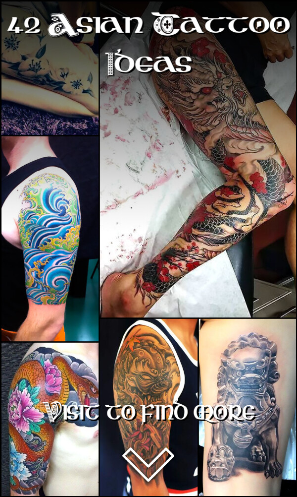 42 Asian Tattoo Ideas