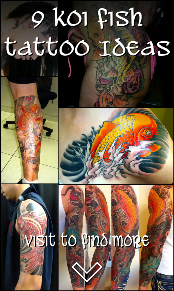 9 Koi Fish Tattoo Ideas