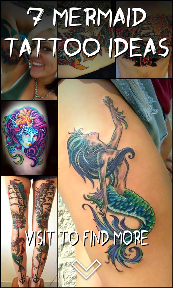 7 Mermaid Tattoo Ideas