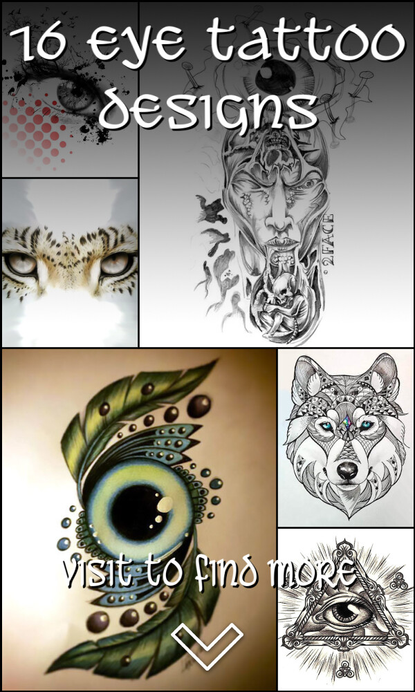 16 Eye Tattoo Designs