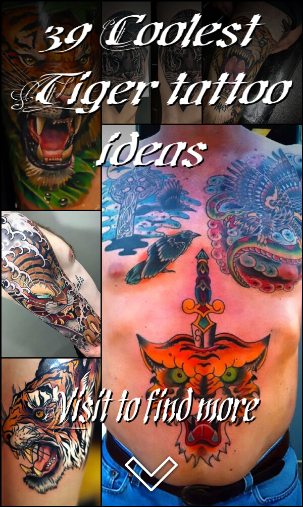 39 Coolest Tiger tattoo ideas