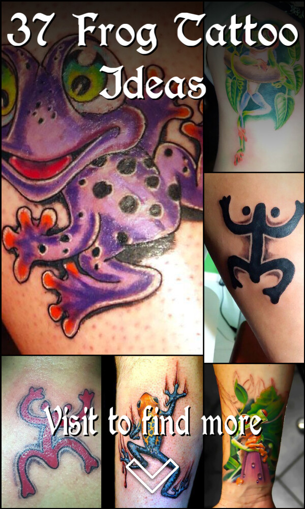 37 Frog Tattoo Ideas