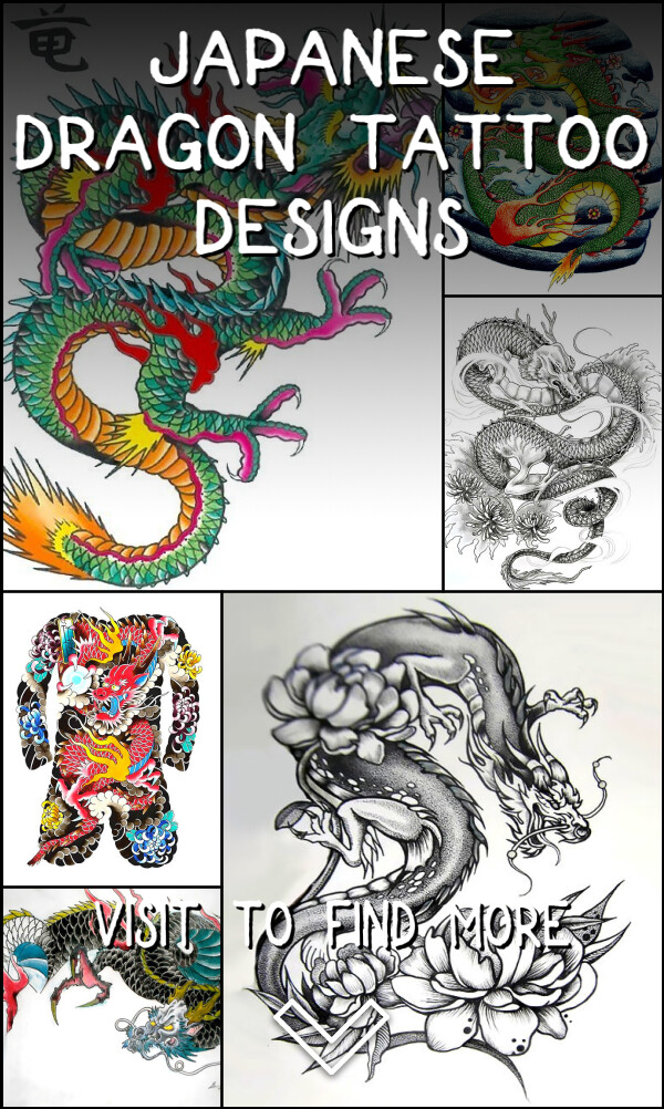 12 Japanese Dragon Tattoo Designs