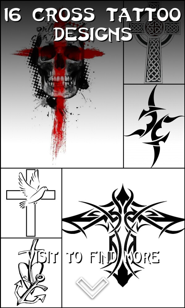 16 Cross Tattoo Designs