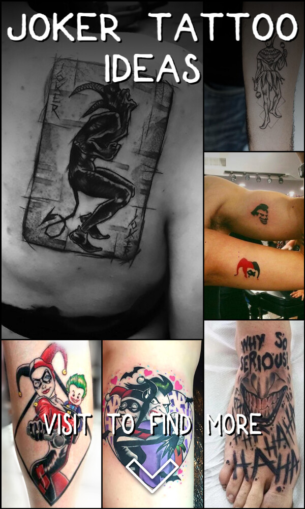 20 Joker Tattoo Ideas