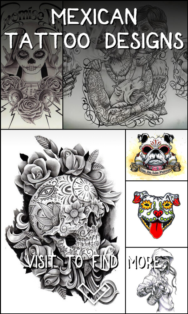 10 Mexican Tattoo Designs