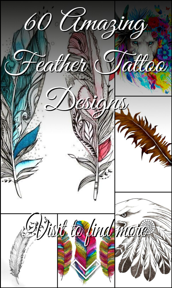 60 Amazing Feather Tattoo Designs