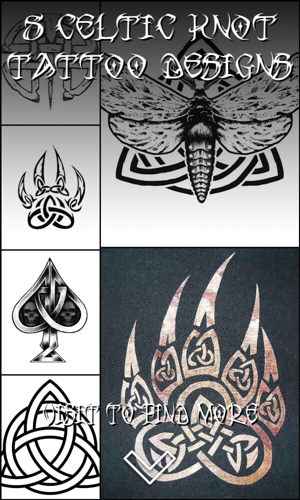 8 Celtic Knot Tattoo Designs