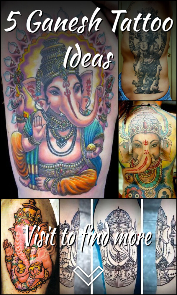 5 Ganesh Tattoo Ideas