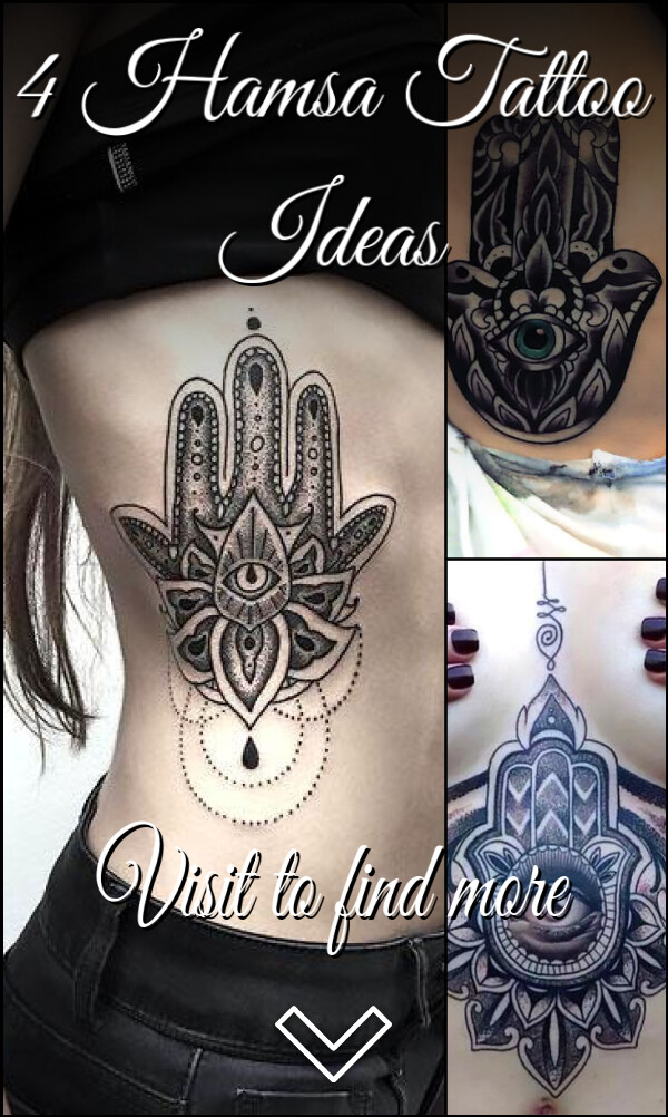 4 Hamsa Tattoo Ideas